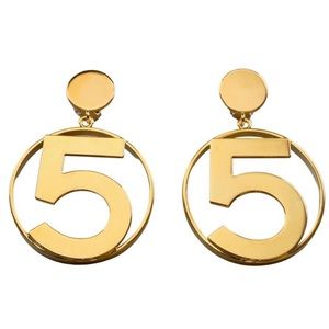 Iconic *rare* vintage 80’s Chanel no 5 earrings highly collectible